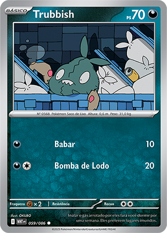 Trubbish (059/086) - Carta Avulsa Pokemon