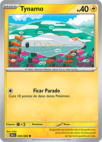 Tynamo (030/086) - Carta Avulsa Pokemon