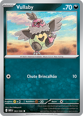 Vullaby (063/086) - Carta Avulsa Pokemon