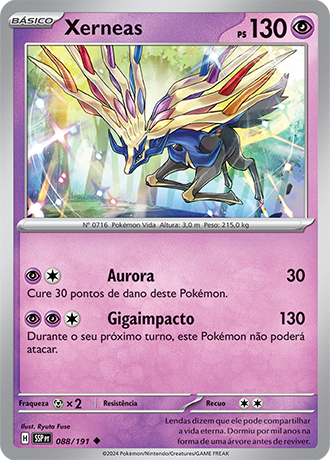 Xerneas (088/191) - Carta Avulsa Pokemon
