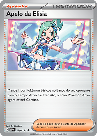 Apelo da Elisia / Lisia's Appeal (179/191) - Carta Avulsa Pokemon