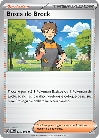 Busca do Brock / Brock's Scouting (146/159) - Carta Avulsa Pokemon