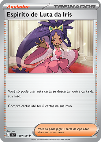 Espírito de Luta da Iris / Iris's Fighting Spirit (149/159) - Carta Avulsa Pokemon