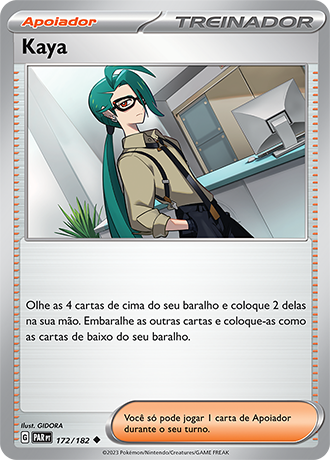 Kaya / Rika (172/182) - Carta Avulsa Pokemon