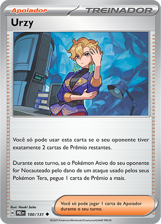Urzy / Briar (100/131) - Carta Avulsa Pokemon