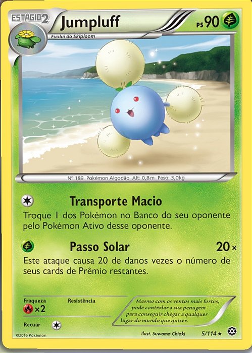 Jumpluff (5/114) - Carta Avulsa Pokemon