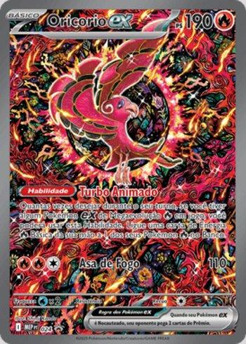 Oricorio ex (024) PROMO - Carta Avulsa Pokemon