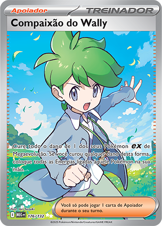 Compaixão do Wally / Wally's Compassion (176/132) FOIL - Carta Avulsa Pokemon