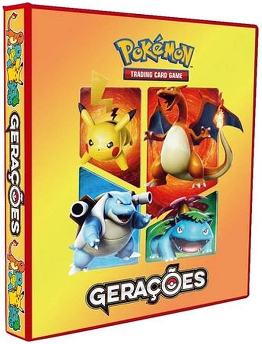 Pasta Fichário - Pokemon TCG Gerações