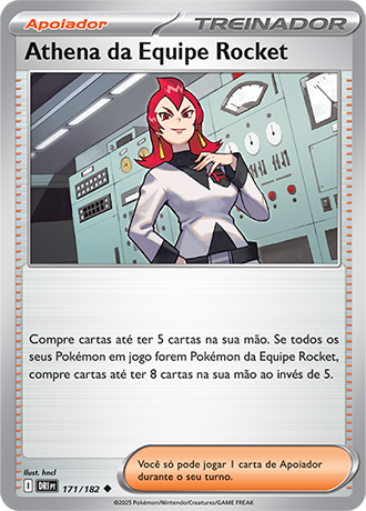 Athena da Equipe Rocket / Team Rocket's Ariana (171/182) - Carta Avulsa Pokemon