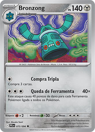 Bronzong (072/094) - Carta Avulsa Pokemon