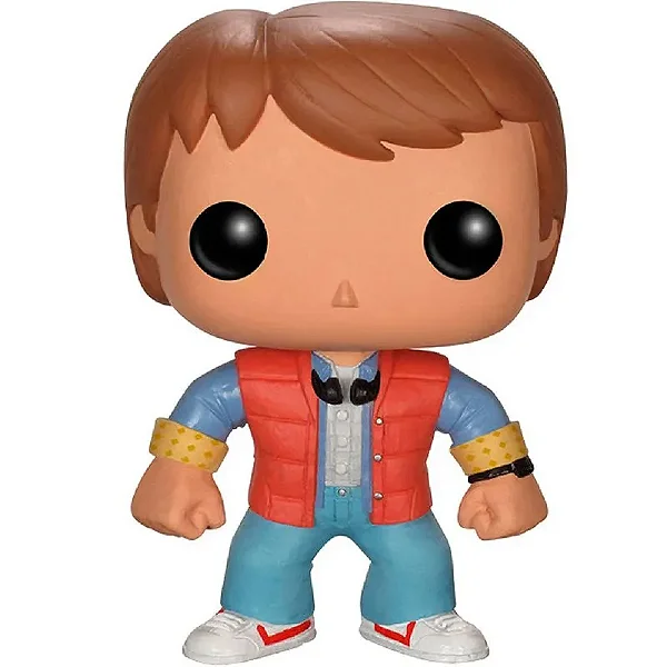 Marty Mcfly (#49) - Figura Colecionável Funko Pop! De Volta Para O Futuro