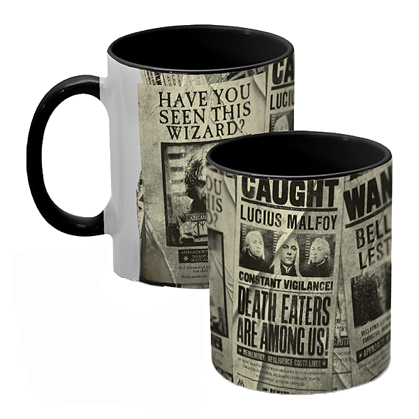 Caneca Harry Potter Wanted - 300ml