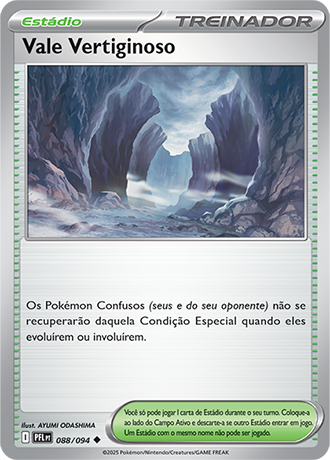 Vale Vertiginoso / Dizzying Valley (088/094) - Carta Avulsa Pokemon