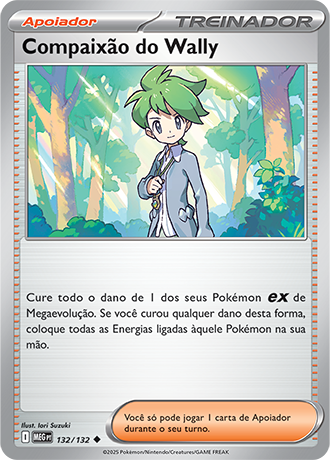 Compaixão do Wally / Wally's Compassion (132/132) - Carta Avulsa Pokemon