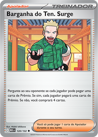 Barganha do Ten. Surge / Lt. Surge's Bargain (120/132) - Carta Avulsa Pokemon