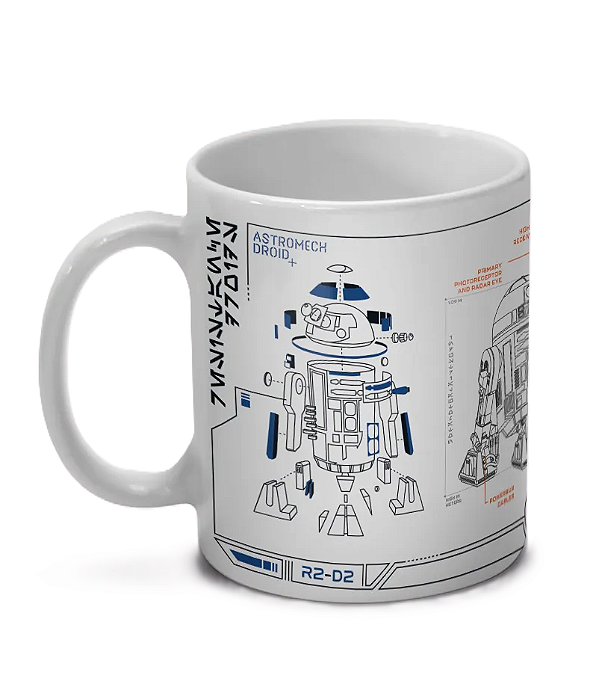 Caneca Droids - 300ml Star Wars