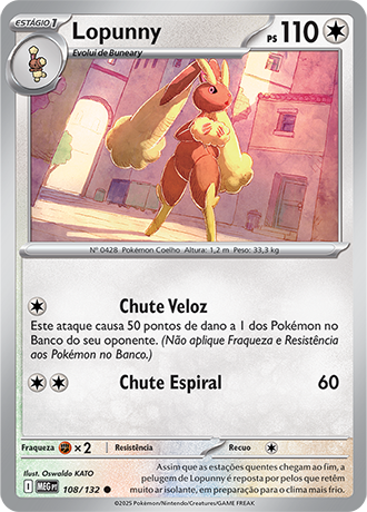 Lopunny (108/132) - Carta Avulsa Pokemon