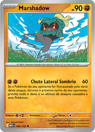 Marshadow (080/132) - Carta Avulsa Pokemon