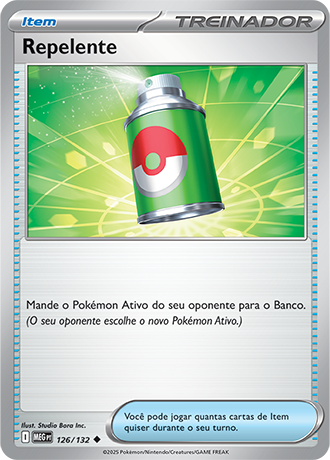 Repelente / Repel (126/132) REV FOIL - Carta Avulsa Pokemon