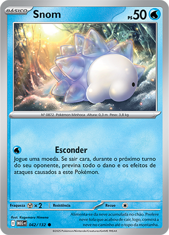 Snom (042/132) - Carta Avulsa Pokemon