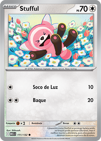 Stufful (111/132) - Carta Avulsa Pokemon