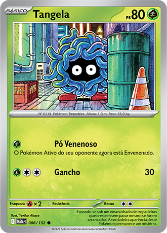 Tangela (006/132) - Carta Avulsa Pokemon