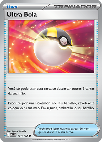 Ultra Bola / Ultra Ball (131/132) REV FOIL - Carta Avulsa Pokemon