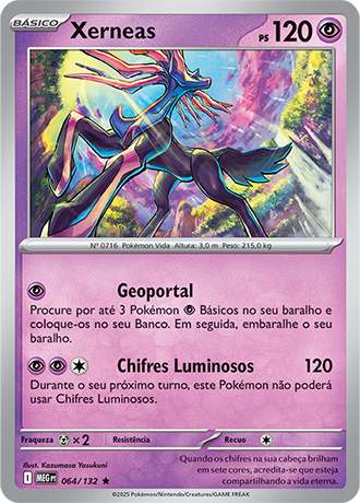 Xerneas (064/132) FOIL - Carta Avulsa Pokemon