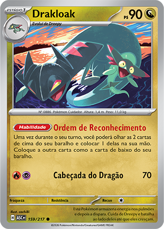 Drakloak (159/217) - Carta Avulsa Pokemon