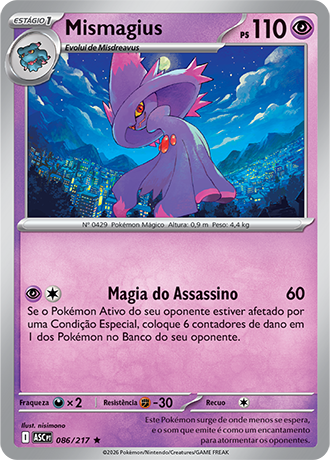 Mismagius (086/217) FOIL - Carta Avulsa Pokemon