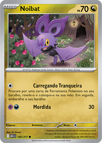Noibat (156/217) - Carta Avulsa Pokemon