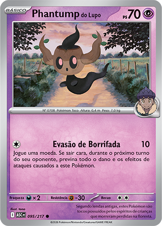 Phantump do Lupo / Hop's Phantump (095/217) - Carta Avulsa Pokemon