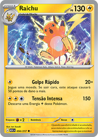 Raichu (056/217) - Carta Avulsa Pokemon