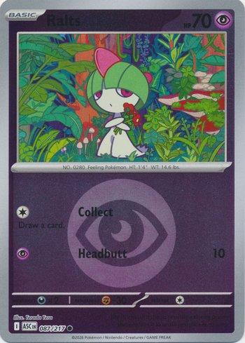 Ralts (087E/217) REV FOIL - Carta Avulsa Pokemon