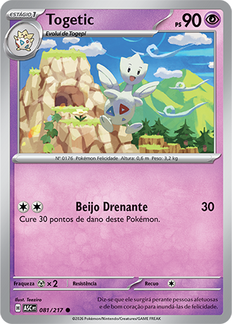 Togetic (081/217) - Carta Avulsa Pokemon