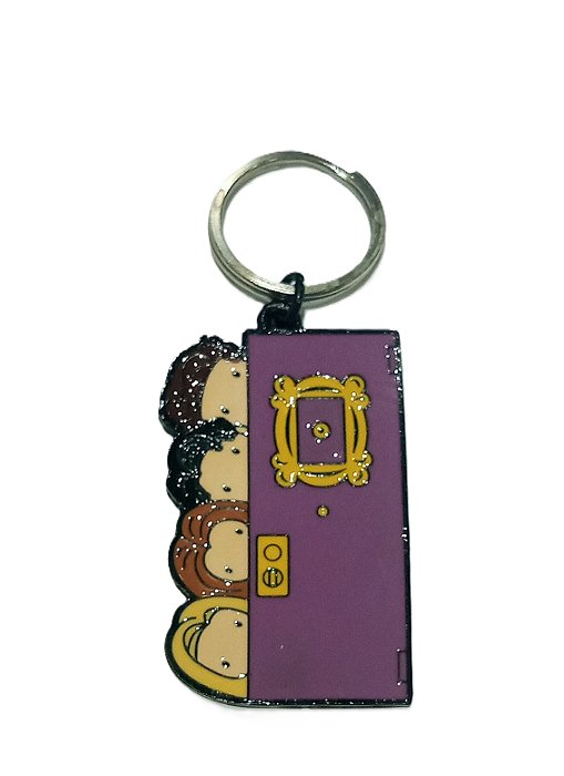 Chaveiro em Aço - Porta do Quarto Mônica / Amigos (Friends)