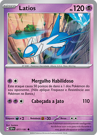 Latios (077/191) - Carta Avulsa Pokemon