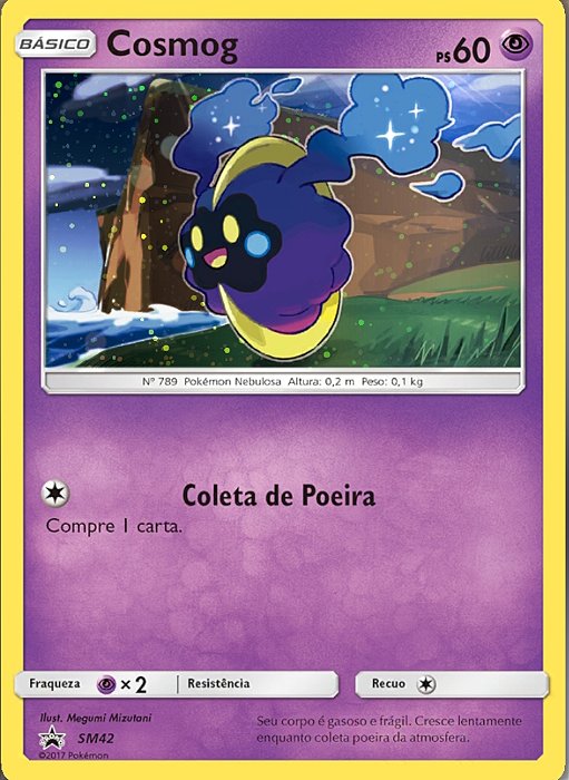 Cosmog (SM42) FOIL - Carta Avulsa Pokemon