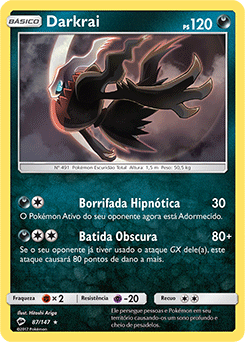 Darkrai (87/147) FOIL - Carta Avulsa Pokemon