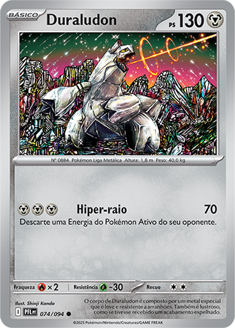Duraludon (074/094) REV FOIL - Cartas Avulsa Pokemon