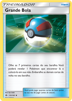 Grande Bola / Great Ball (119/149) REV FOIL - Carta Avulsa Pokemon
