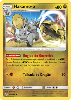 Hakamo-o (162/236) REV FOIL - Carta Avulsa Pokemon