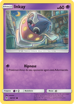 Inkay (50/131) REV FOIL - Carta Avulsa Pokemon