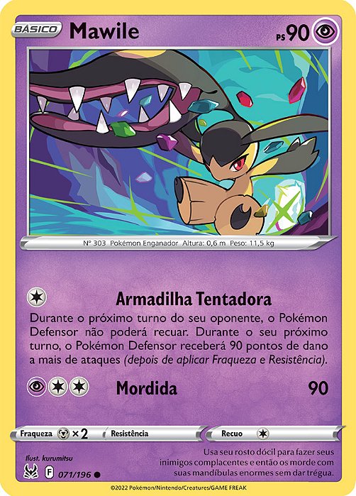 Mawile (071/196) - Carta Avulsa Pokemon