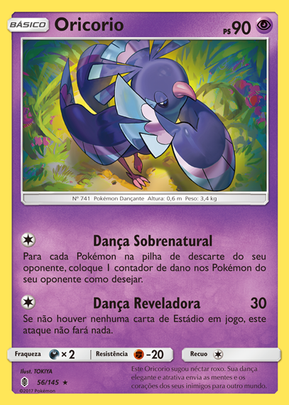 Oricorio (56/145) - Carta Avulsa Pokemon