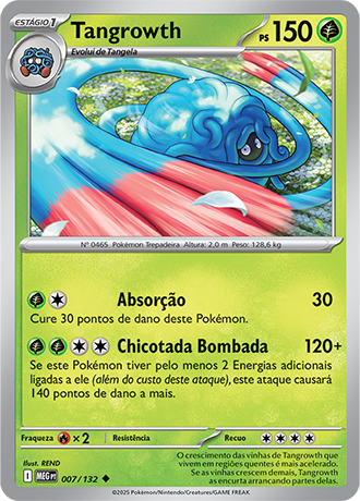 Tangrowth (007/132) - Carta Avulsa Pokemon