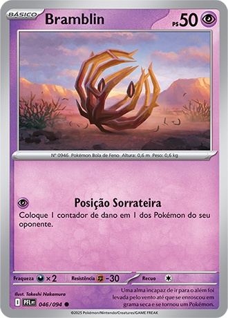 Bramblin (046/094) - Carta Avulsa Pokemon