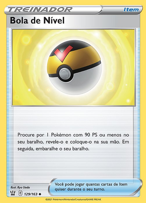 Bola de Nível / Level Ball (129/163) - Carta Avulsa Pokemon