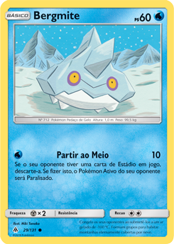 Bergmite (29/131) REV FOIL - Carta Avulsa Pokemon